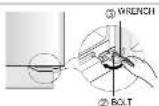 SAMSUNG RS20VRPS - Adjusting the slight differences between the doors. - 10