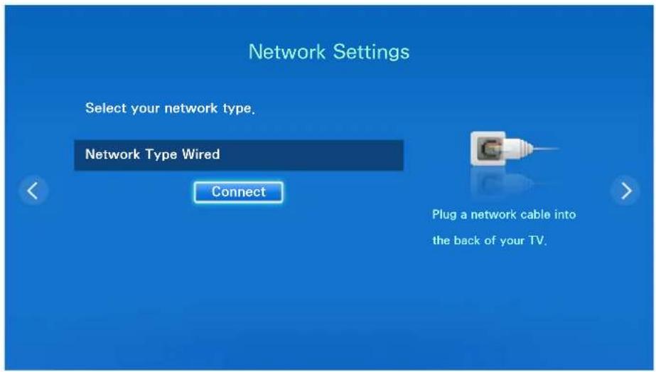 SAMSUNG UE32F6890SS - Manual Wired Network Setup - 1