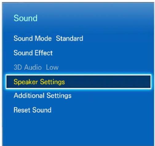 SAMSUNG UE32F6890SS - Speaker Select - 1