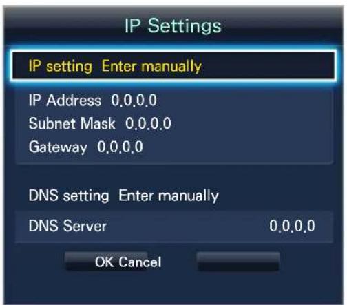SAMSUNG UE32F6890SS - Manual Wireless Network Setup - 3