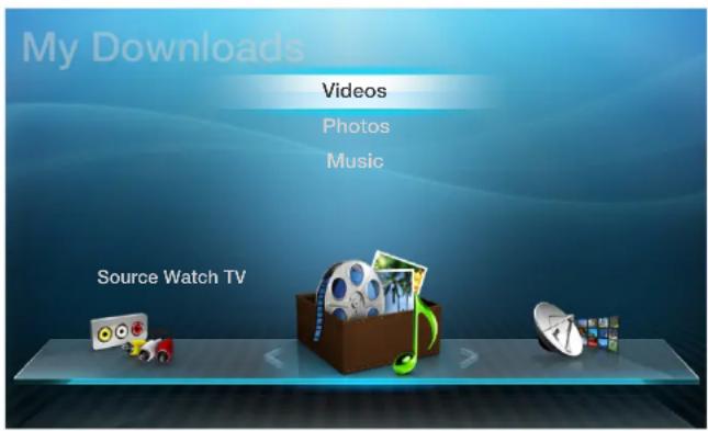 SAMSUNG UE22D5000NH - □Using the My Downloads - 1