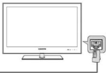 SAMSUNG UE40B8090XW - Connecting to the Home Network Centre - 5