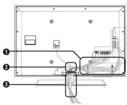 SAMSUNG UE40B8090XW - Typ des Standfußes - 1