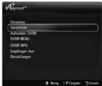 SAMSUNG UE40B8090XW - Wechseln zwischen von Anynet ^+ -Geräten - 1