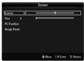 SAMSUNG UE40B8090XW - Image Reset - 1