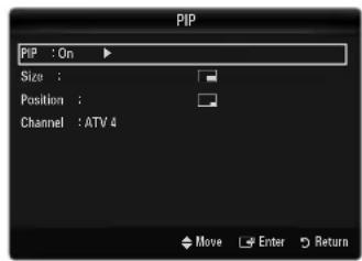 SAMSUNG UE40B8090XW - Viewing Picture-in-Picture - 2