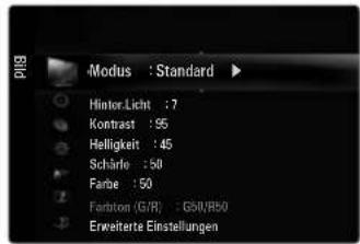 SAMSUNG UE40B8090XW - □ Bedienung des Bildschirmmenüs (OSD) - 2