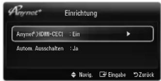 SAMSUNG UE40B8090XW - ■ Autom. Ausschalten → Nein / Ja - 2
