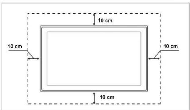 SAMSUNG UE40B8090XW - Absichern des Einbaubereichs - 2
