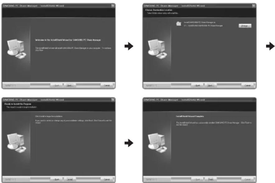 SAMSUNG UE40B8090XW - Installieren Sie die Anwendung - 1
