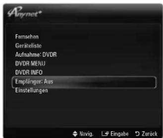 SAMSUNG UE40B8090XW - Wiedergabe über einen Receiver (Heimkinosystem) - 1