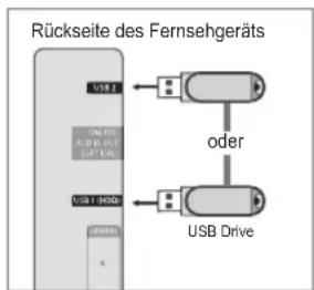 SAMSUNG UE40B8090XW - Anschließen eines USB-Geräts - 1
