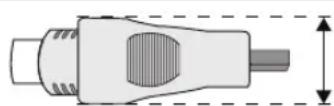 SAMSUNG UE40B8090XW - ⑨ HDMI IN 1(DVI), 2, 3, 4 - 1