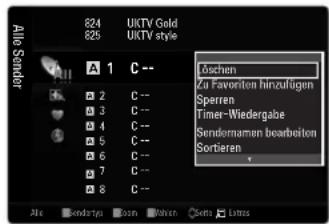 SAMSUNG UE40B8090XW - Hinzufüg./Löschen - 1