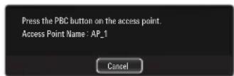 SAMSUNG UE40B8090XW - Connecting WPS (Wi-Fi Protected Setup) - 2