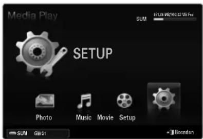 SAMSUNG UE40B8090XW - Verwenden des Menüs Einstellungen - 1