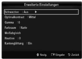 SAMSUNG UE40B8090XW - Schwarzton → Aus / Dunkel / Dunkler / Dunkelst - 1