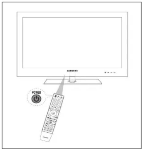 SAMSUNG UE40B8090XW - ■ When the TV is turned on - 1