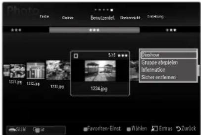SAMSUNG UE40B8090XW - Anzeigen von Diashows - 1