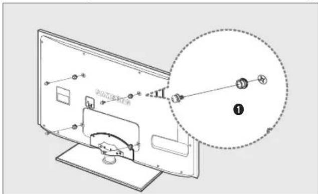 SAMSUNG UE40B8090XW - Preparing before installing Wall-Mount - 1