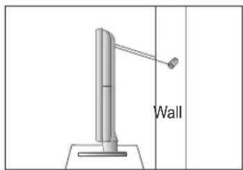 SAMSUNG UE40B8090XW - ■ To avoid the TV from falling: - 3