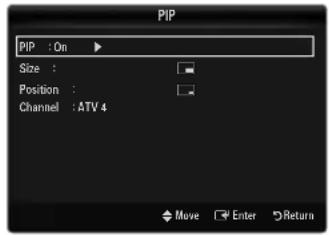 SAMSUNG UE40B7090WW - Viewing Picture-in-Picture - 2