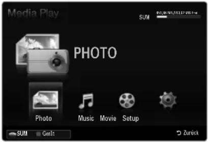 SAMSUNG UE40B7090WW - Anschließen eines USB-Geräts - 2