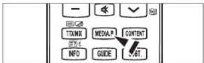 SAMSUNG UE40B7090WW - Entering the Media Play (USB & DLNA) Menu - 2