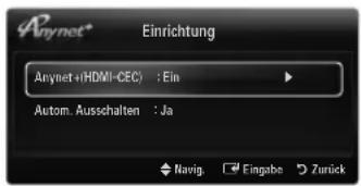 SAMSUNG UE40B7090WW - ■ Autom. Ausschalten → Nein / Ja - 2