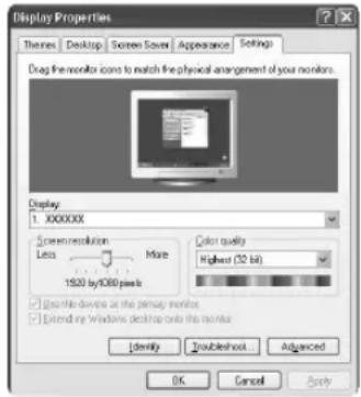 SAMSUNG UE40B7090WW - Setting Up Your PC Software (Based on Windows XP) - 1