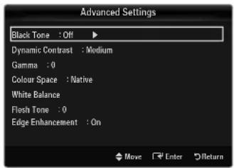 SAMSUNG UE40B7090WW - xvYCC → Off / On - 1