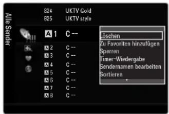 SAMSUNG UE40B7090WW - Hinzufüg. / Löschen - 1
