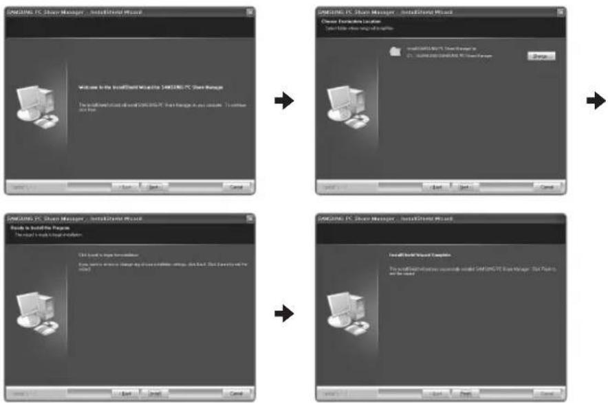 SAMSUNG UE40B7090WW - Install the application - 1