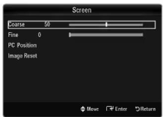 SAMSUNG UE40B7090WW - Image Reset - 1