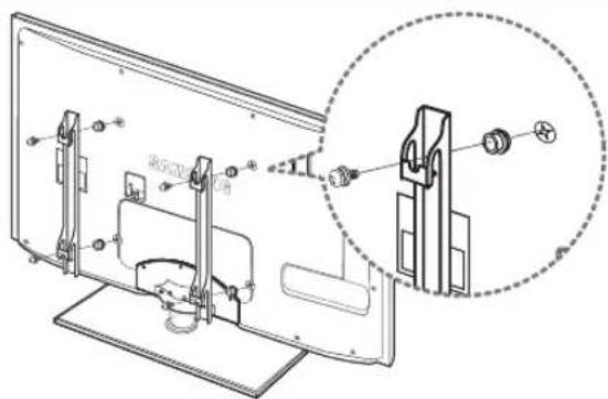 SAMSUNG UE40B7090WW - Preparing before installing Wall-Mount - 1