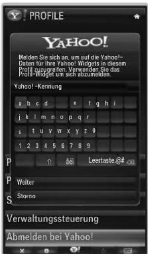 SAMSUNG UE40B7090WW - Informationen zum Profil-Widget - 1