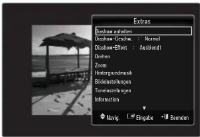 SAMSUNG UE40B7090WW - ☐ Diashow-Geschw. → Langsam / Normal / Schnell - 1