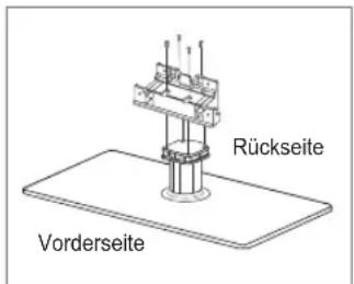 SAMSUNG UE40B7090WW - Anbringen des Standfußes - 1