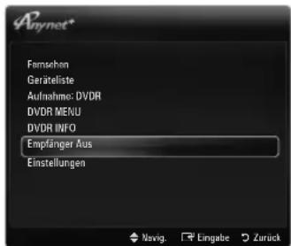 SAMSUNG UE40B7090WP - Wiedergabe über einen Empfänger (Heimkinosystem) - 1