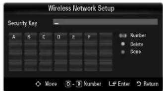 SAMSUNG UE40B7090WP - - Select a network - 1