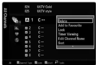 SAMSUNG UE40B7090WP - ■ Add to Favourite / Delete from Favourite - 1