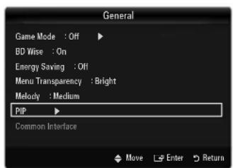 SAMSUNG UE40B7090WP - Viewing Picture-in-Picture - 1