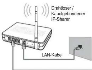 SAMSUNG UE40B7090WP - Verbinden mit dem Home Network Centre - 4