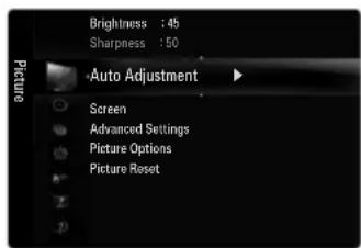 SAMSUNG UE40B7090WP - □ Auto Adjustment - 1
