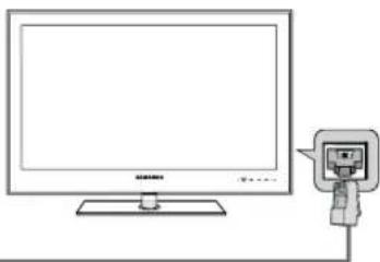 SAMSUNG UE40B7090WP - Connecting to the Home Network Centre - 5