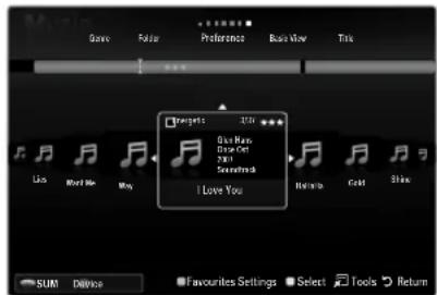 SAMSUNG UE40B7090WP - ☐ Title (Music / Movie) - 2