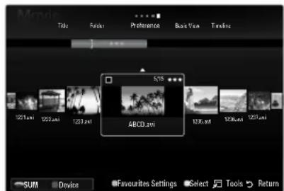 SAMSUNG UE40B7090WP - ☐ Title (Music / Movie) - 3