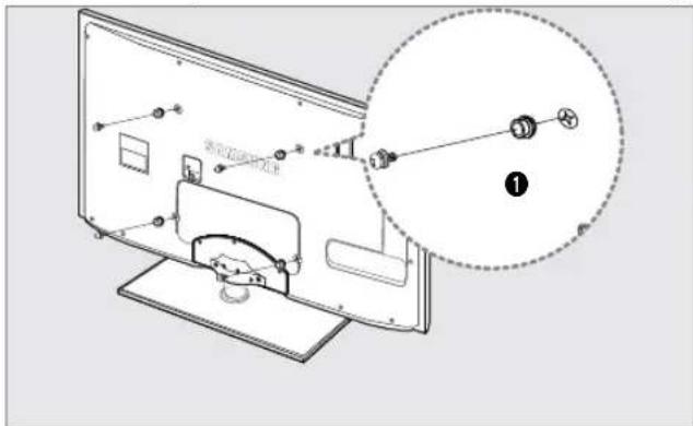 SAMSUNG UE40B7090WP - Preparing before installing Wall-Mount - 1