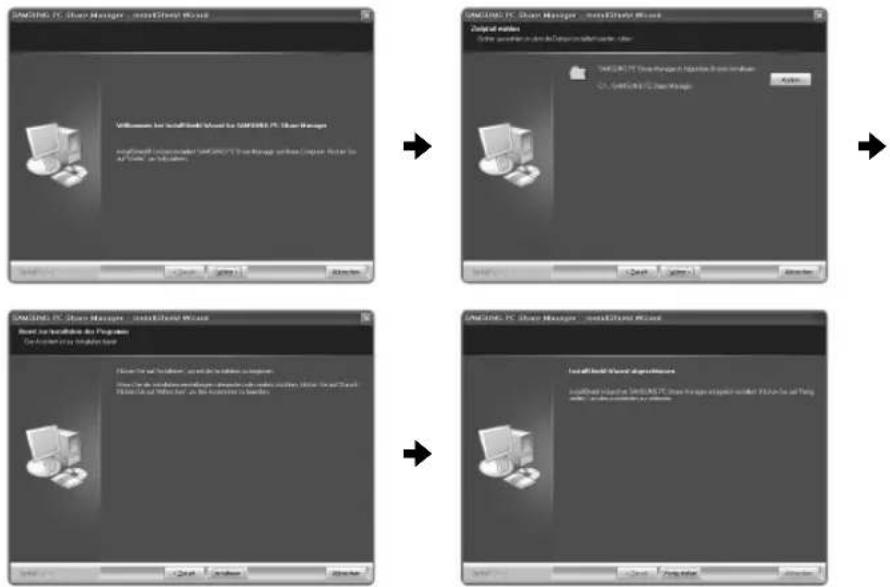 SAMSUNG UE40B7090WP - Installieren Sie die Anwendung - 1