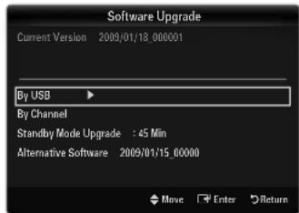 SAMSUNG UE40B7090WP - By USB - 2